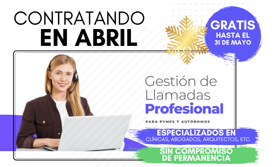 oferta gestion de llamadas abril