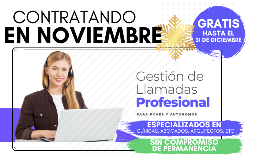 oferta gestion de llamadas noviembre