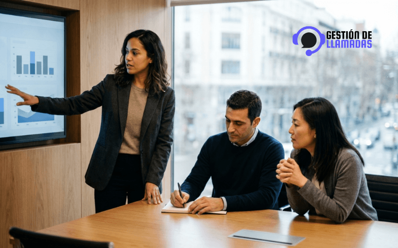 reunion de seguimiento de resultados de una campana de telemarketing